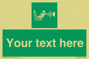 Custom safe condition child seat presence orientation detection system